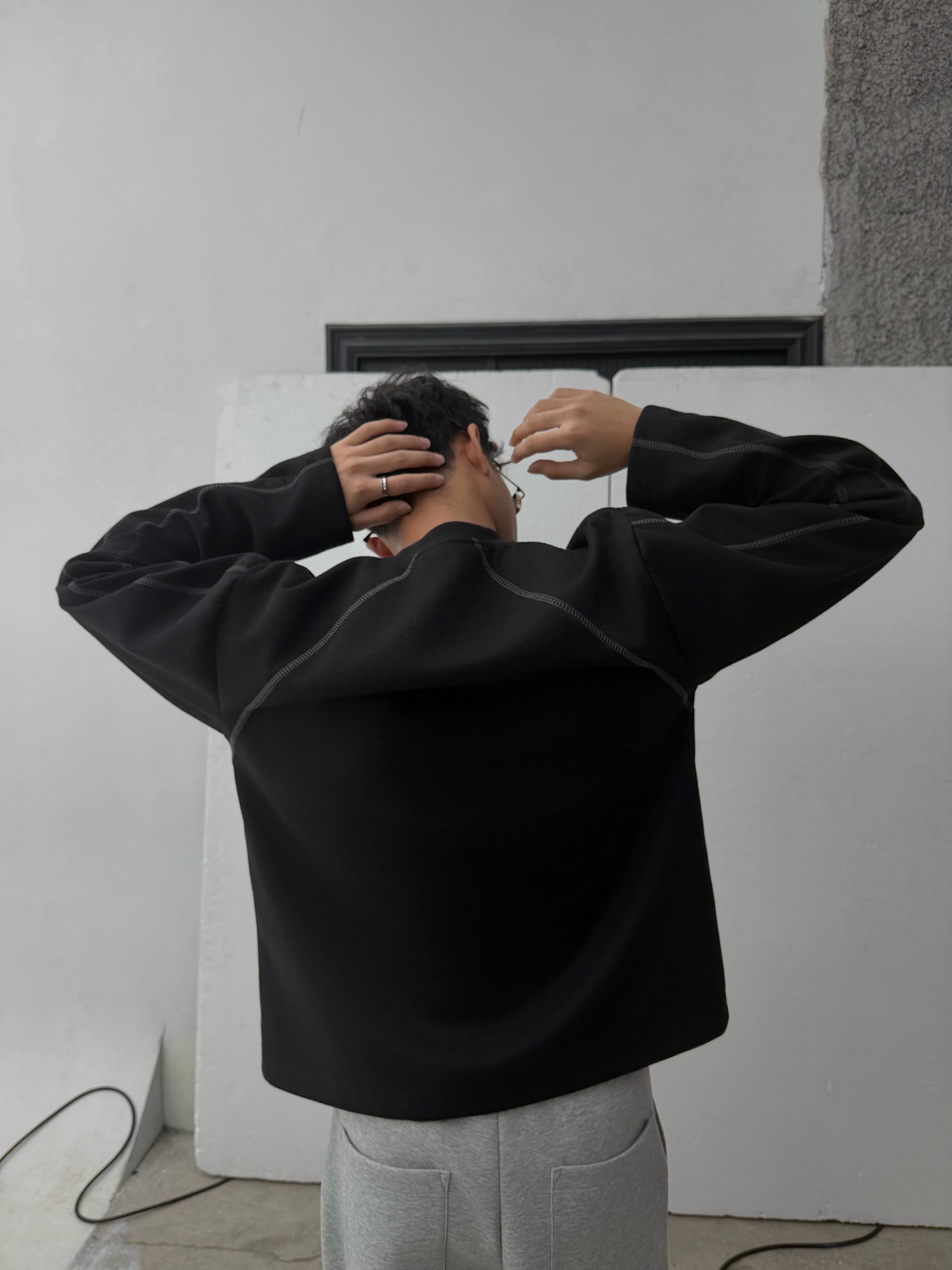 Bewear - Longsleeve List 290GSM Black