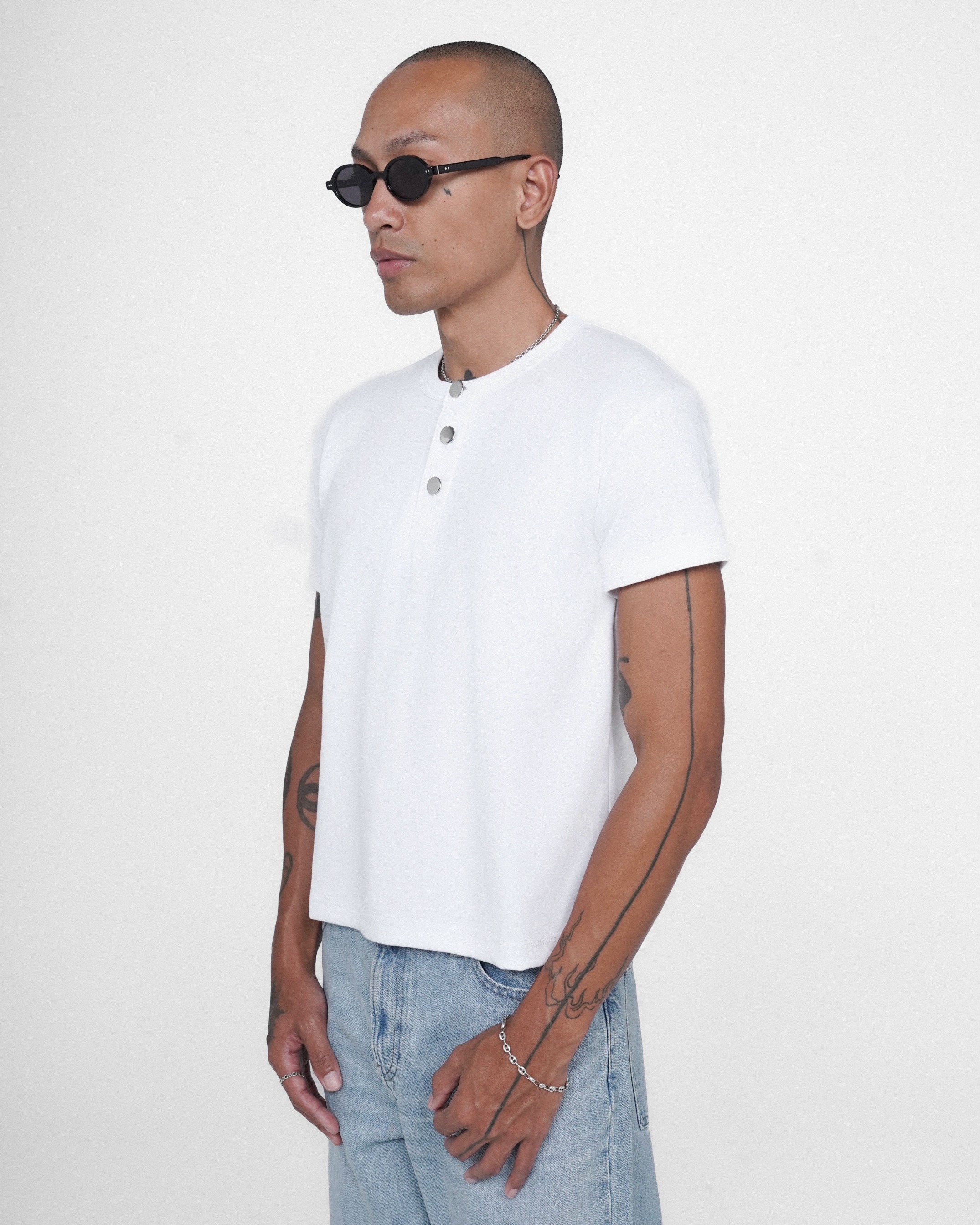 Bewear - Henly Short Sleeve Whitee