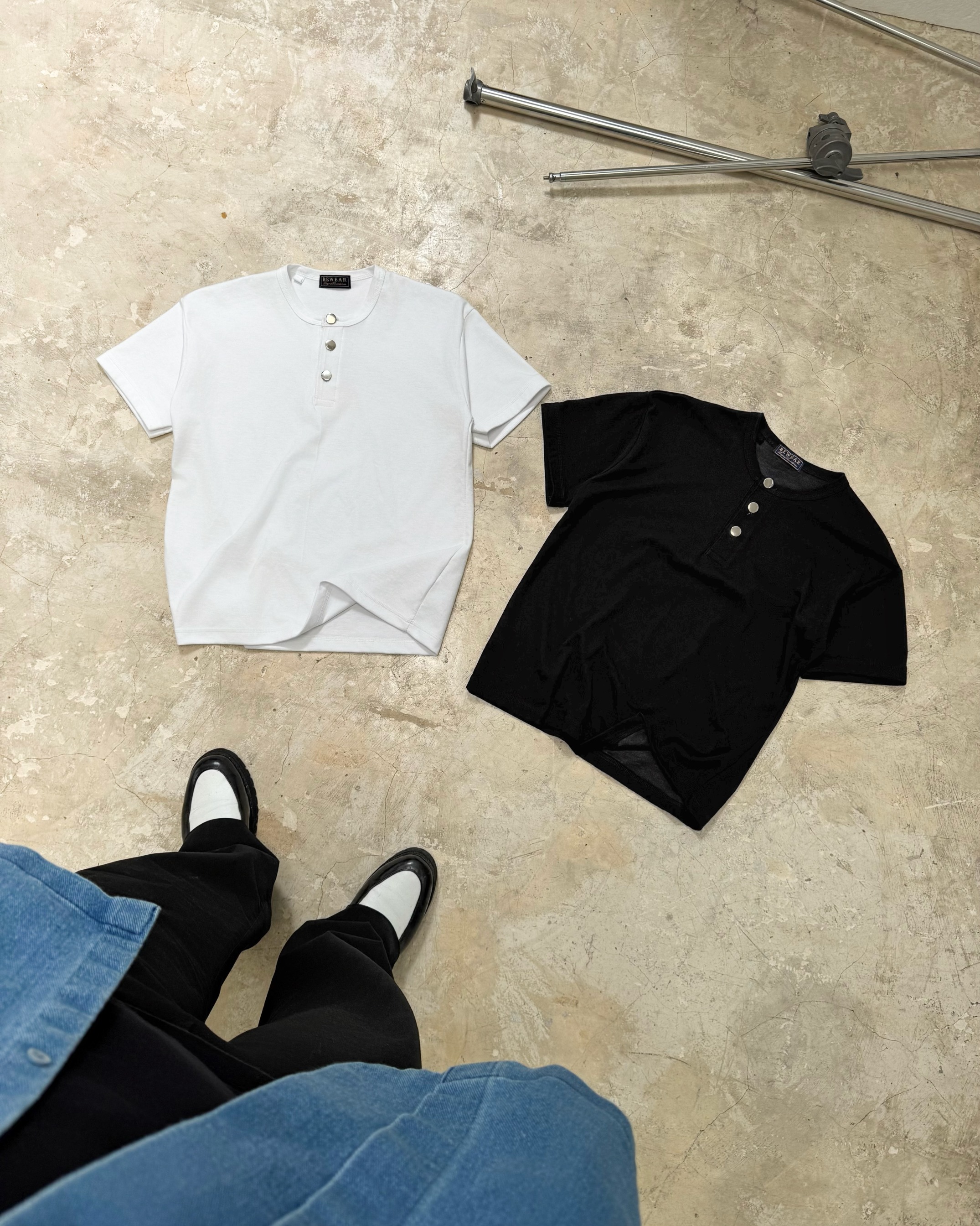 Bewear - Henly Short Sleeve Black
