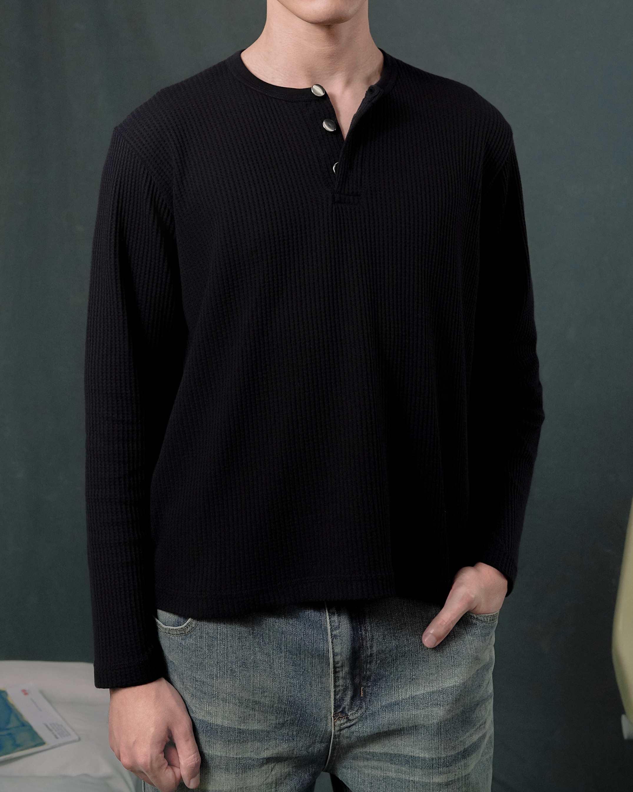 Bewear - Henly Long Sleeve Black