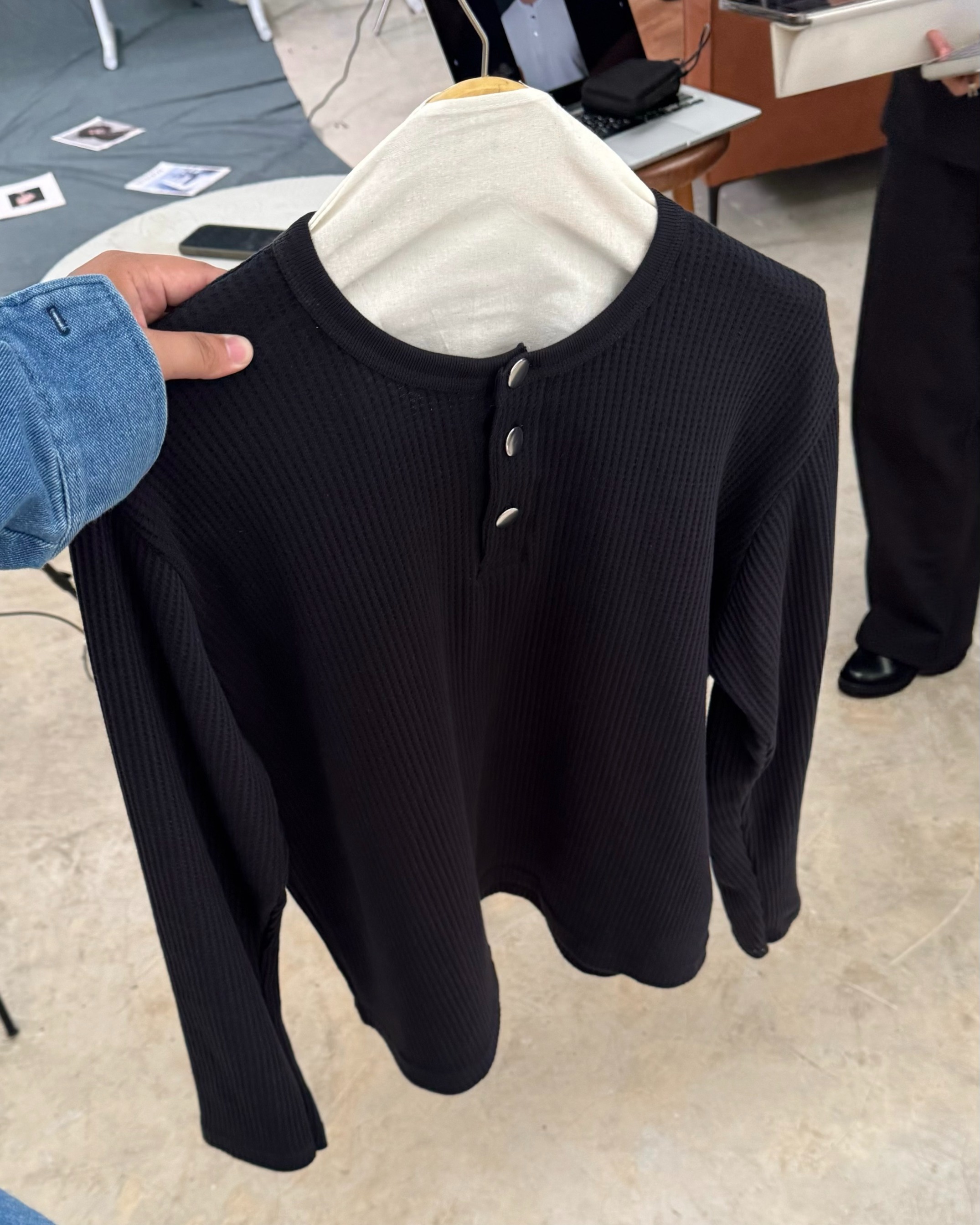 Bewear - Henly Long Sleeve Black