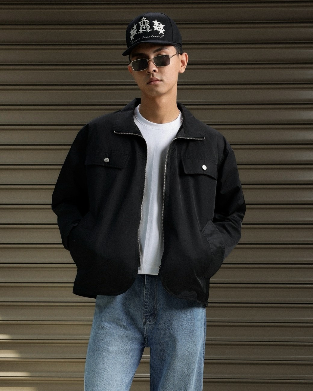 Bewear - Utility Zip Jacket Black