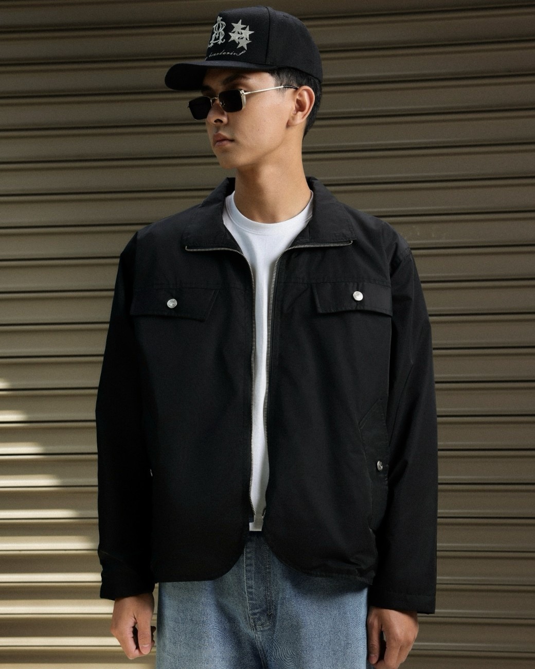 Bewear - Utility Zip Jacket Black