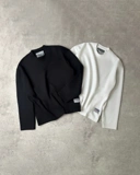 Bewear - Longsleeve Blank Boxy 290GSM Whitee