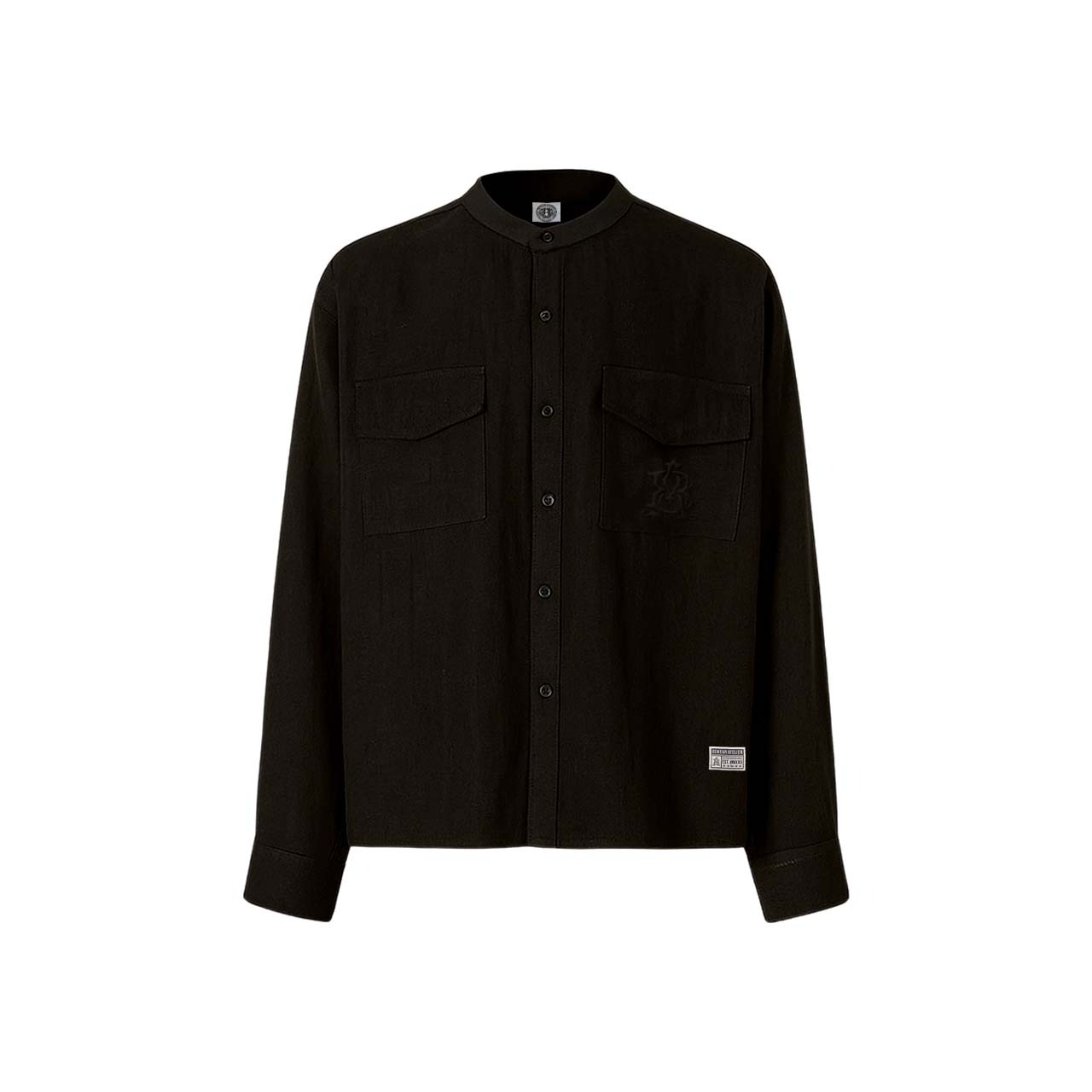 Bewear - Linen Pocket Shirt Black