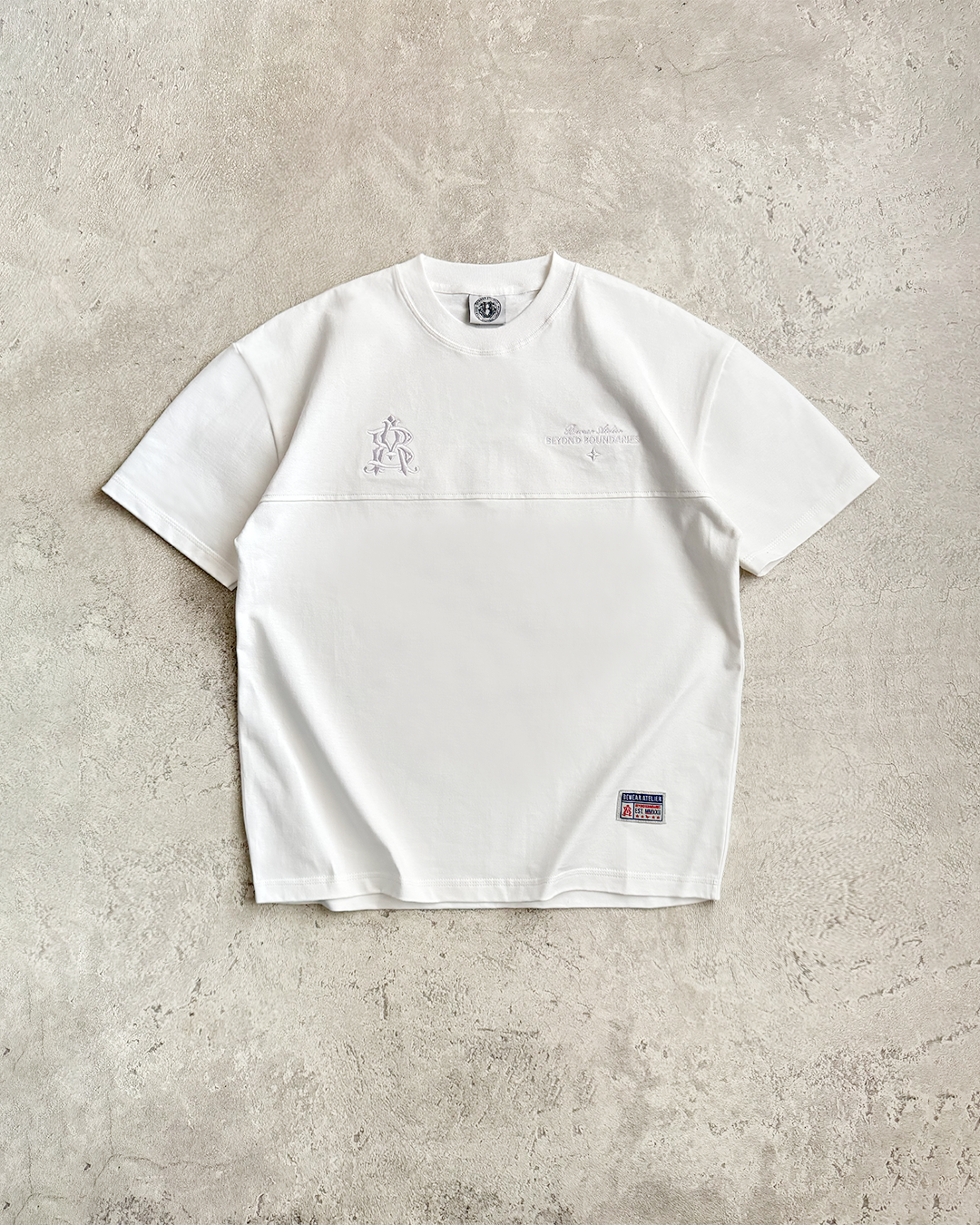 Bewear - Essentials Puff Oversize T-Shirt Whitee 250GSM