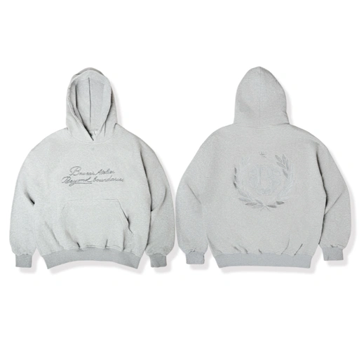 Image of Bewear - Embroidered Essential Hoodie Misty