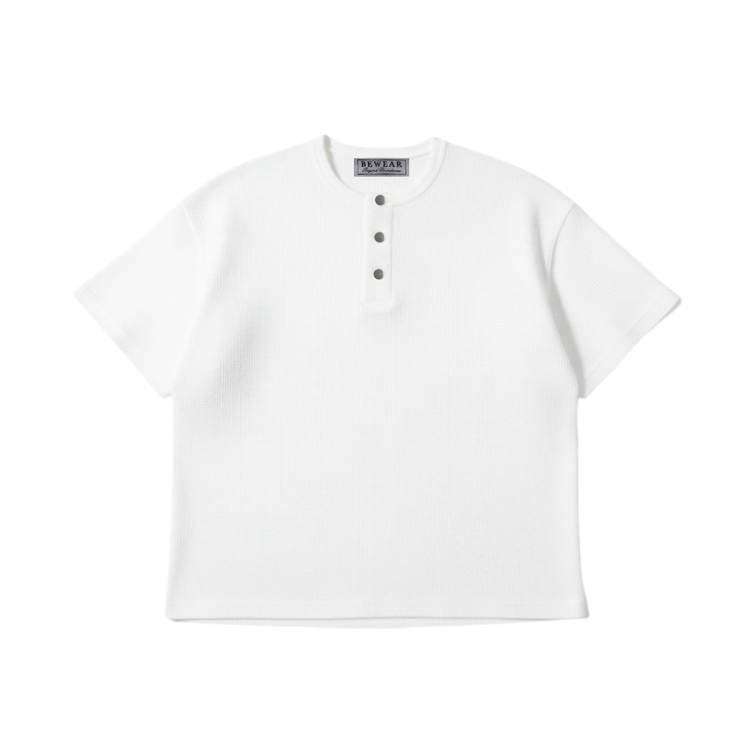 Bewear - Henly Short Sleeve Whitee