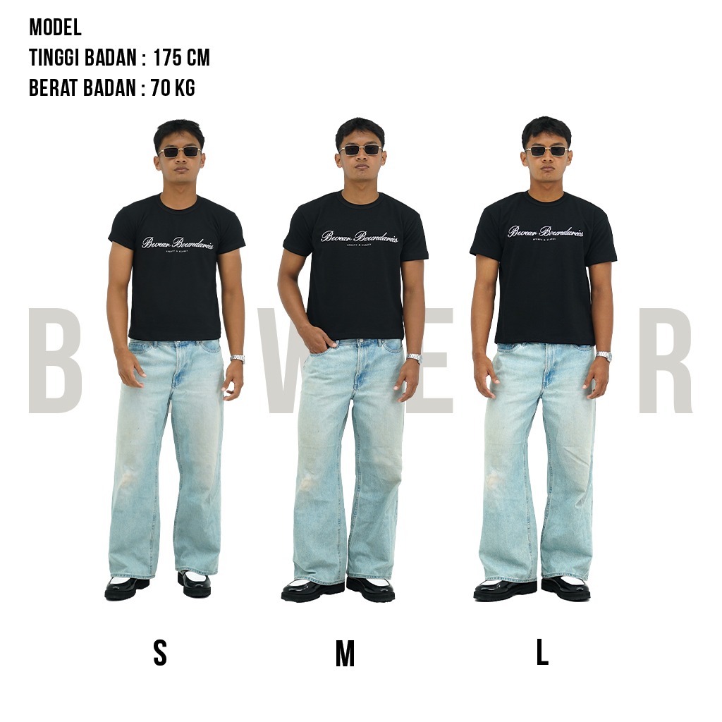 Bewear - Fitted Classy Tee Black
