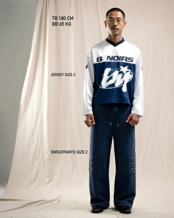 Bewear - Sweatpants 330GSM Navy Ringside collab