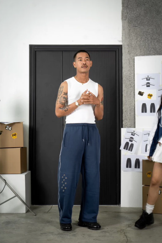 Bewear - Sweatpants 330GSM Navy Ringside collab