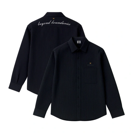Image of Bewear - Long Shirt Stripe Navy