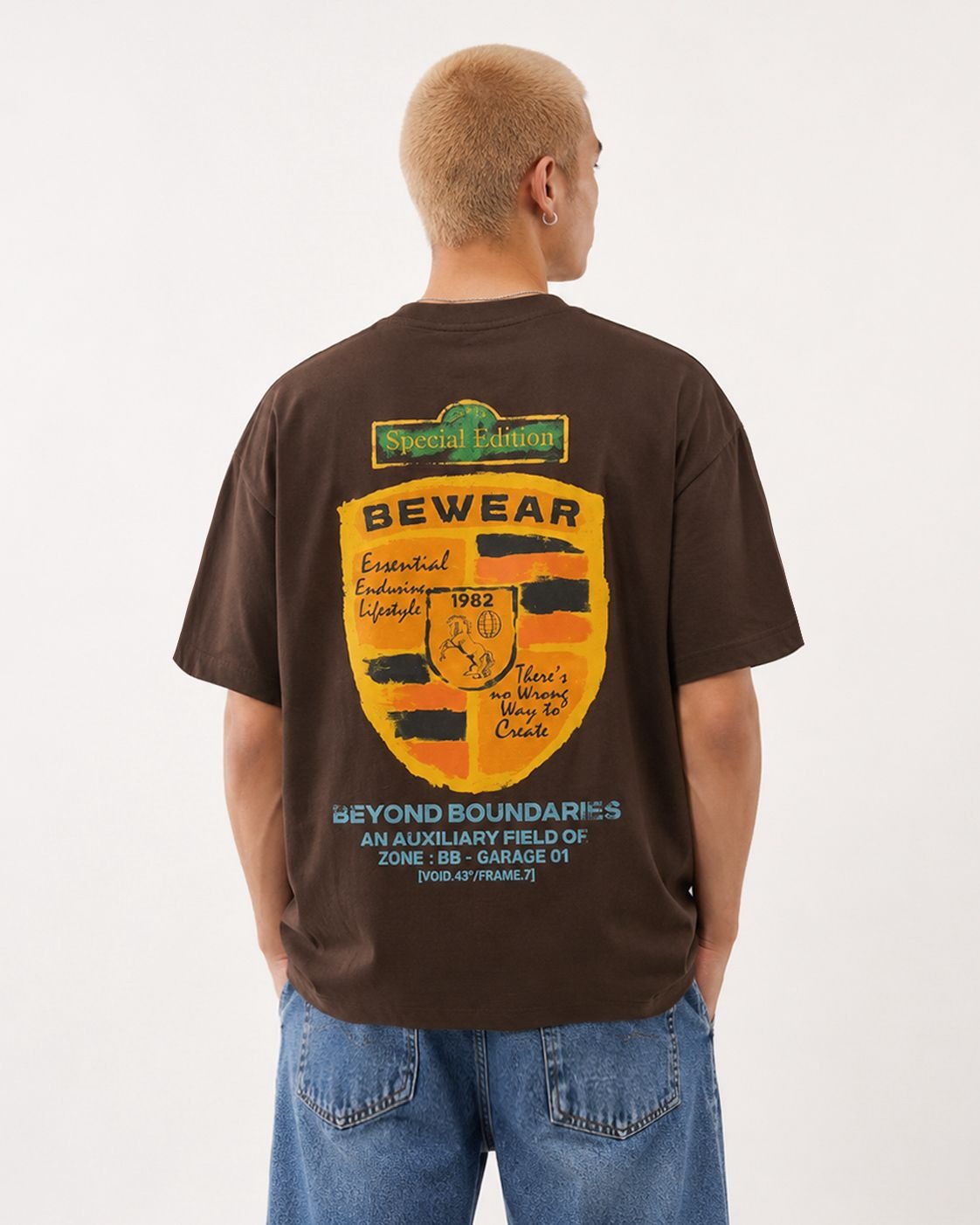 Bewear - Tiny Tee Cavalli Brown 250 GSM