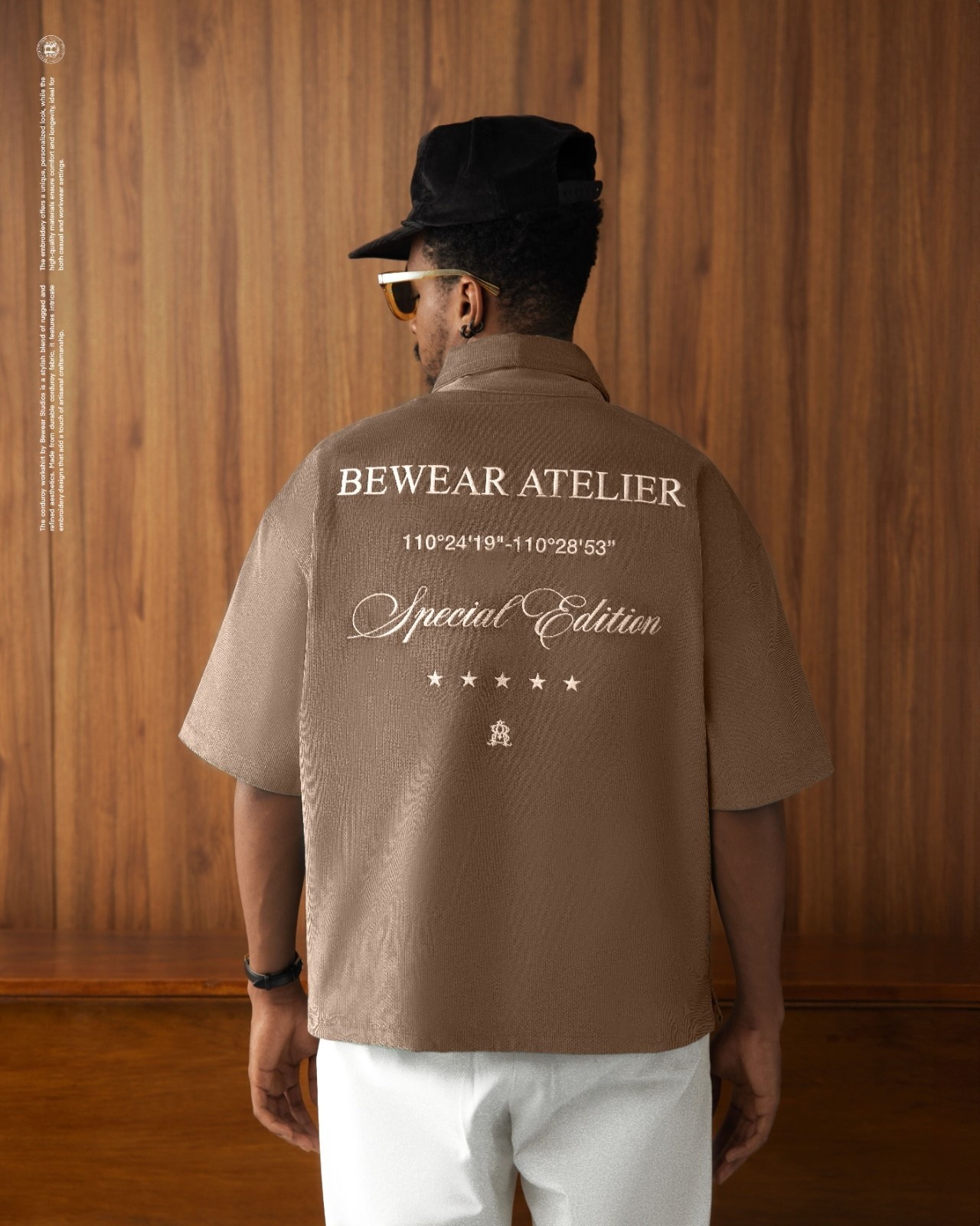 Bewear - Workshirt Corduroy Zip Brown