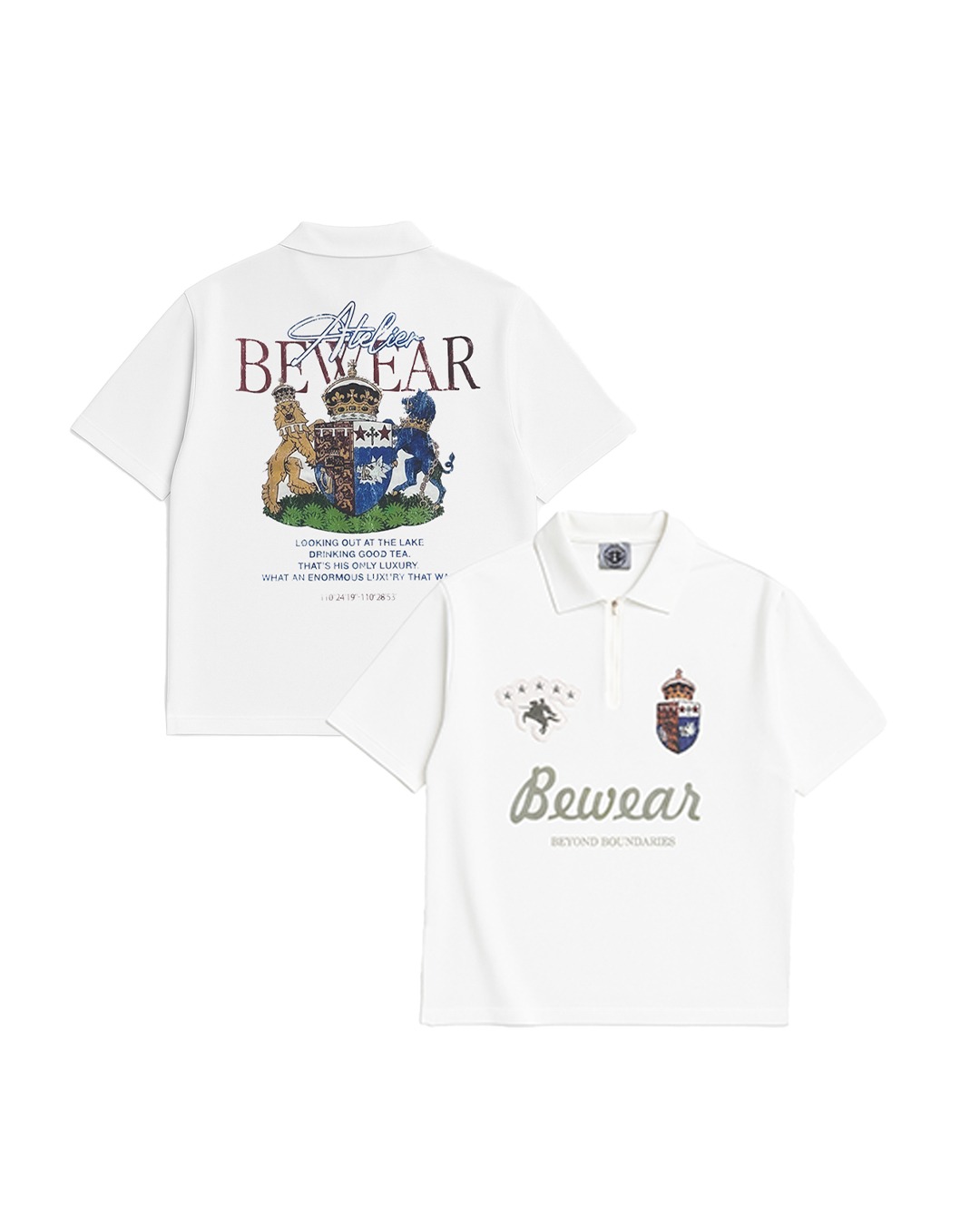 Bewear - Polo Horse Star Whitee 250GSM