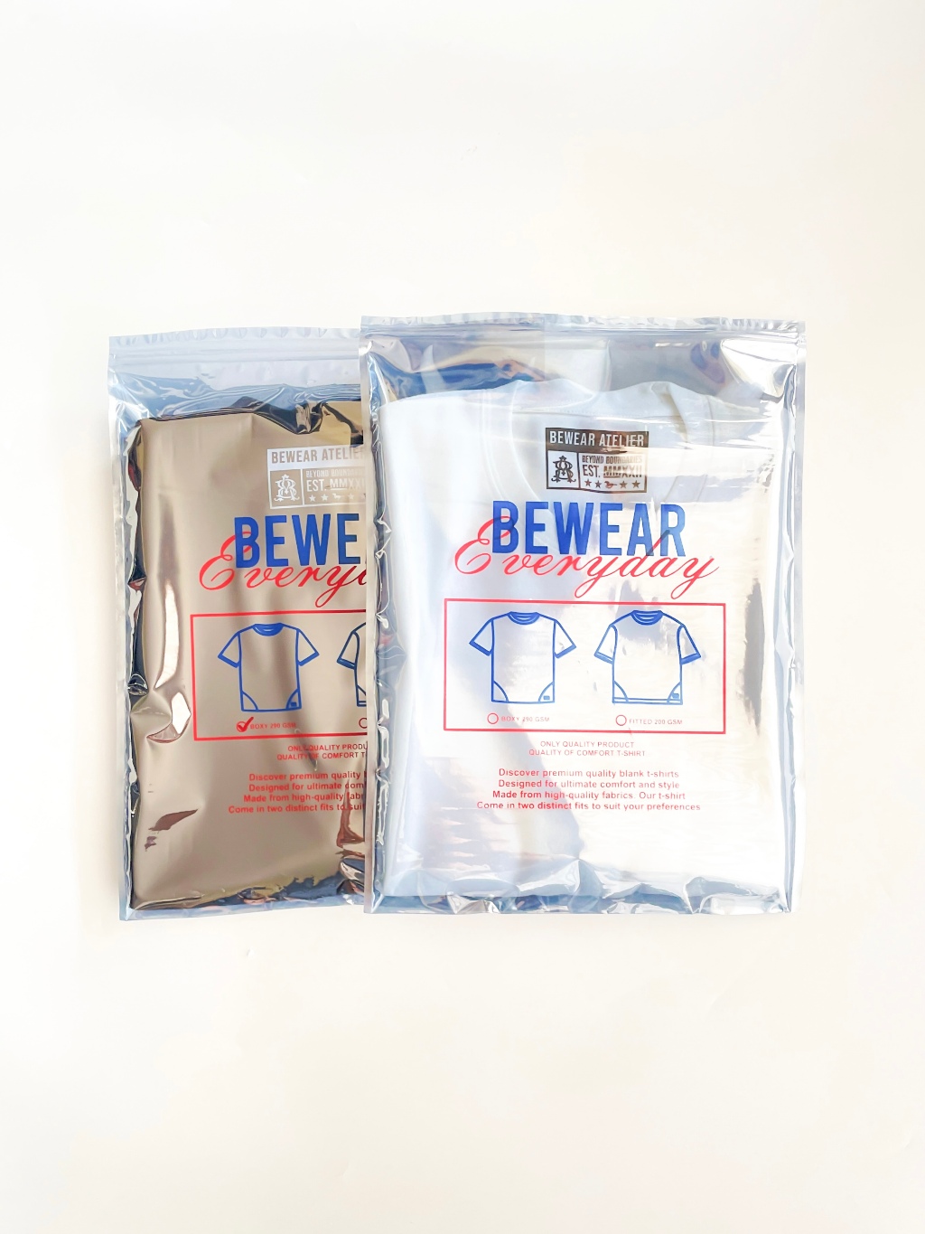 Bewear - Fitted Seam T-Shirt 200 GSM