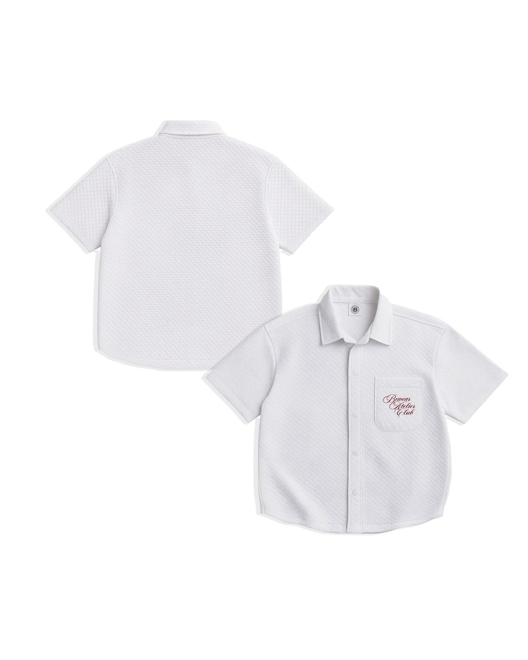 Bewear - Boxy Shirt Diamond Whitee