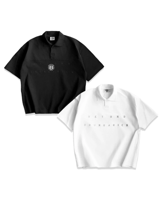 Image of Bewear - Essential Boxy Polo - Accent List  235GSM