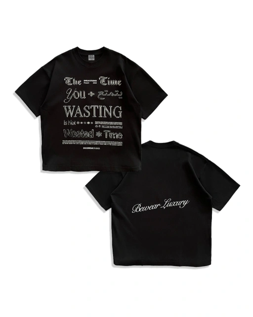 Image of Bewear - Oversized Boxy T-Shirt 235GSM “Type”