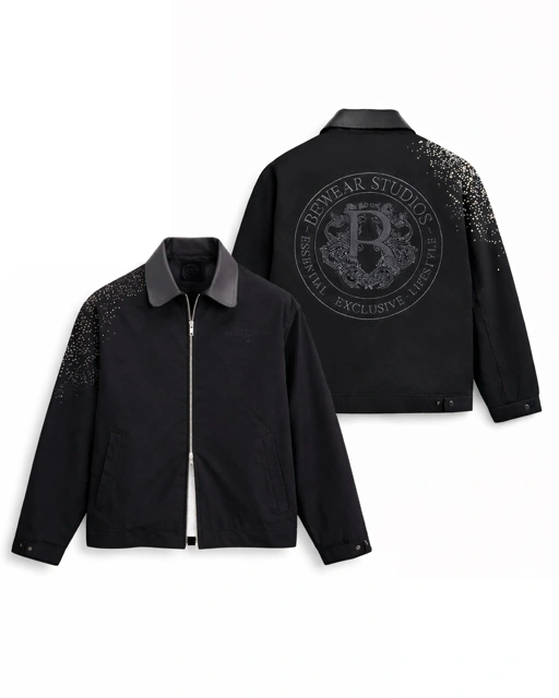 Image of Bewear - Work Jacket Leather Collar ( 1 Of 1 )