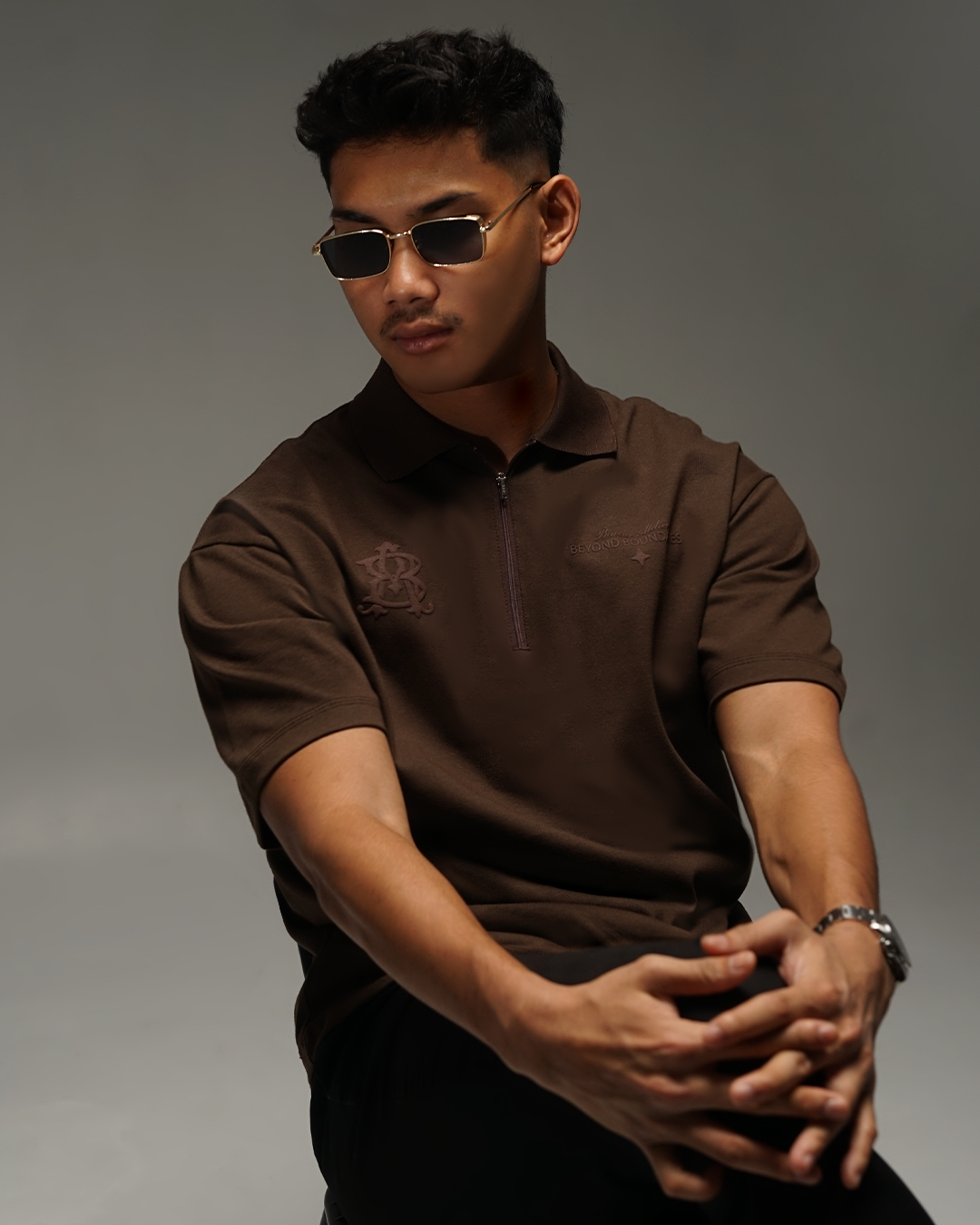 Bewear - Polo Essential Puff Brown 250 GSM