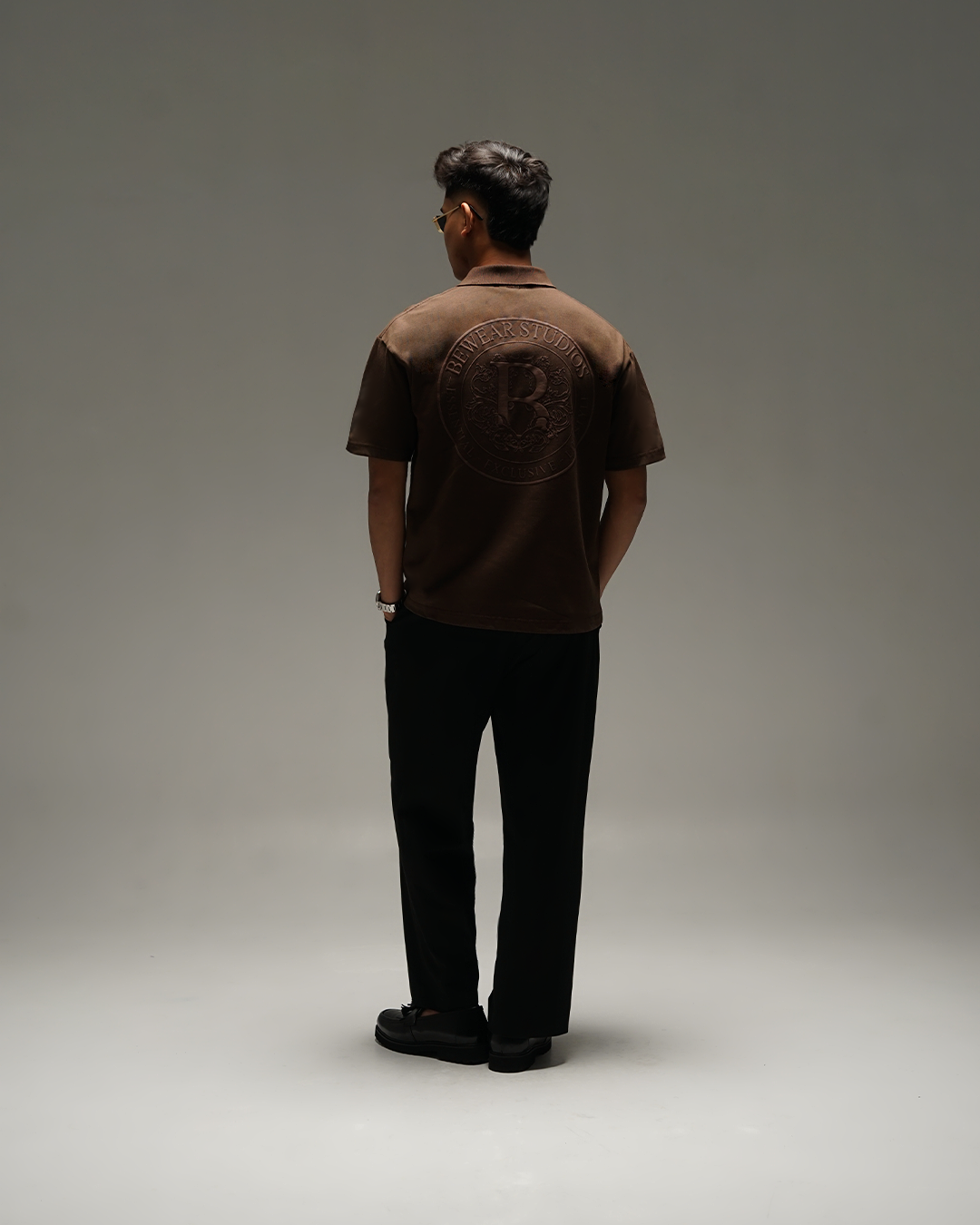 Bewear - Polo Essential Puff Brown 250 GSM