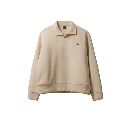 Image of Bewear - Polo Longsleeve Beige