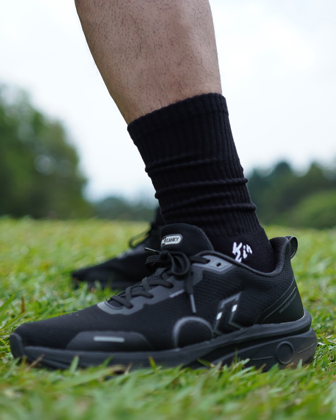 Unisex Everyday KIN HIGHRISE SOCKS Special Cushion Crew Socks (1 Pairs)
