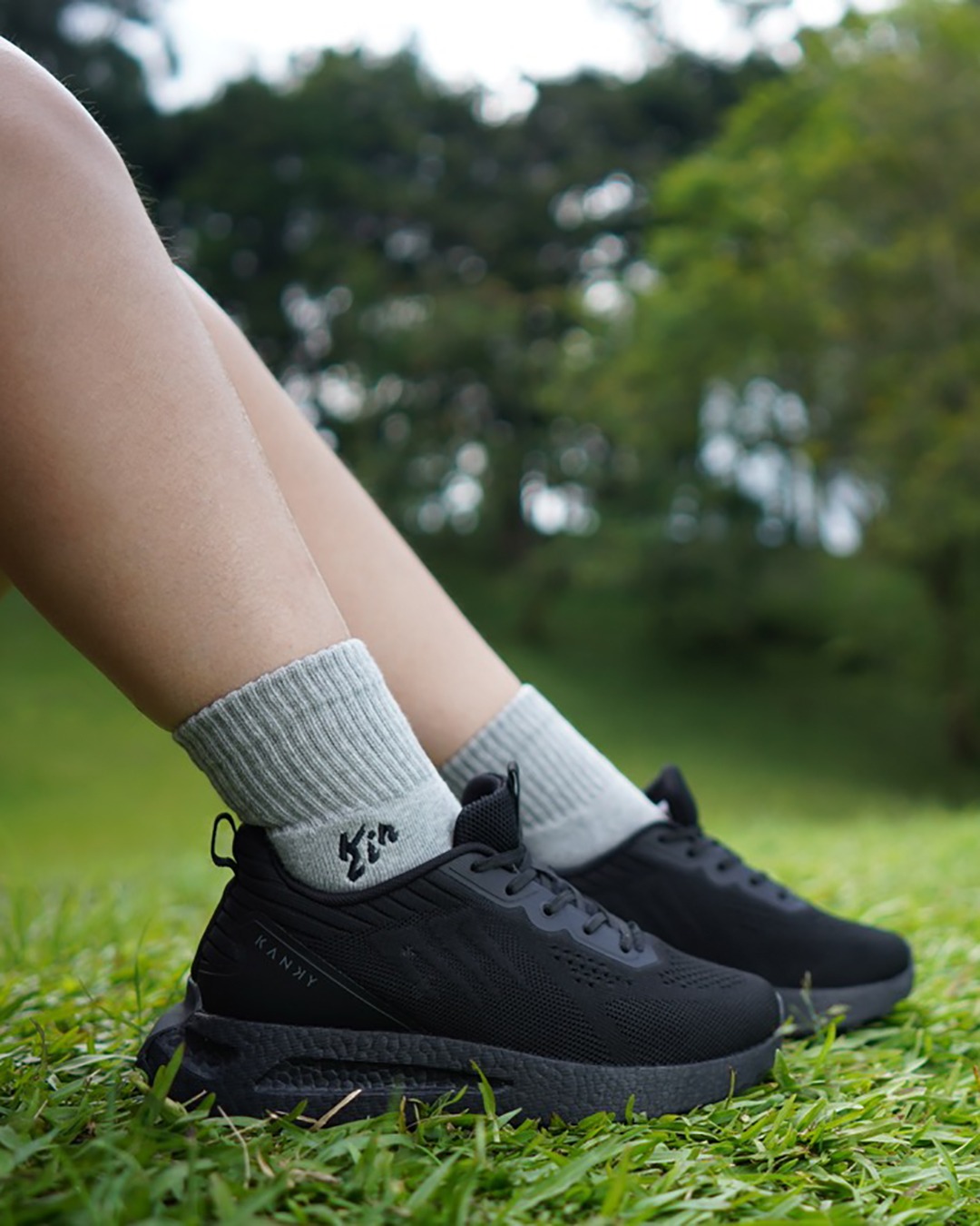 Unisex Everyday KIN MIDFORM SOCKS Special Cushion Ankle Socks (1 Pairs)