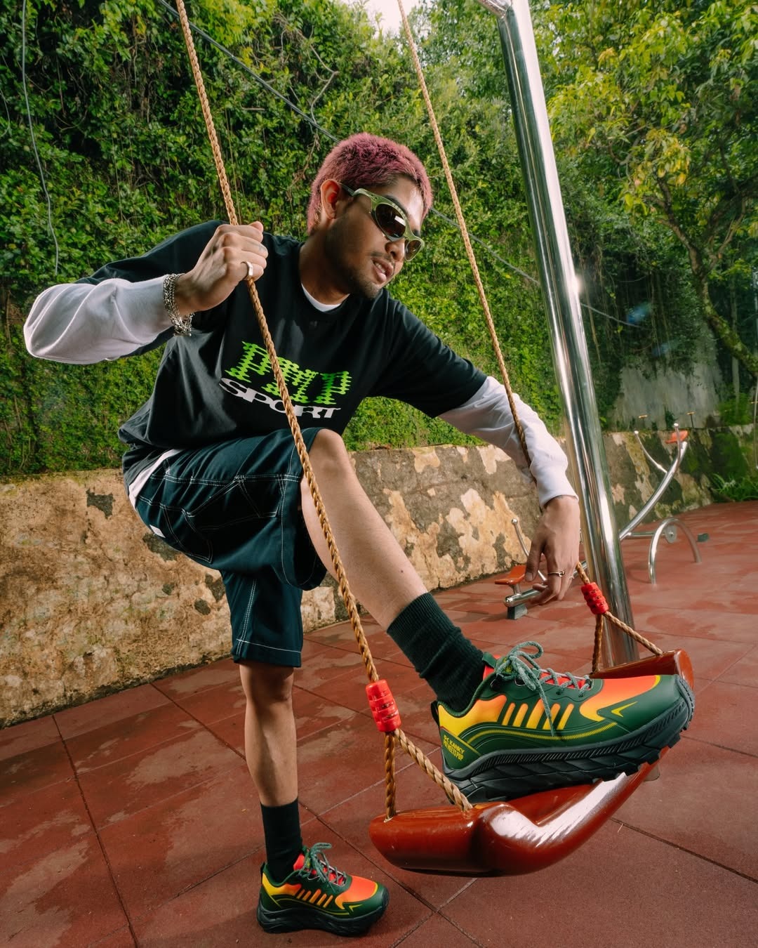 Kanky Sportstyle x PMP - EXC 02 The Rasta - KANKY | Sneakers