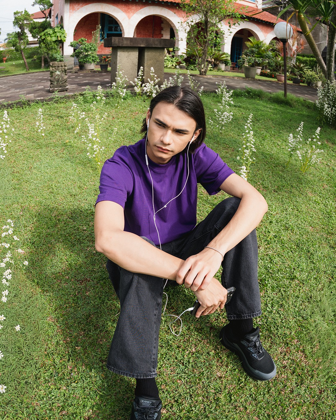 KIN Cotton Relaxed Fit The Gramps Backyard