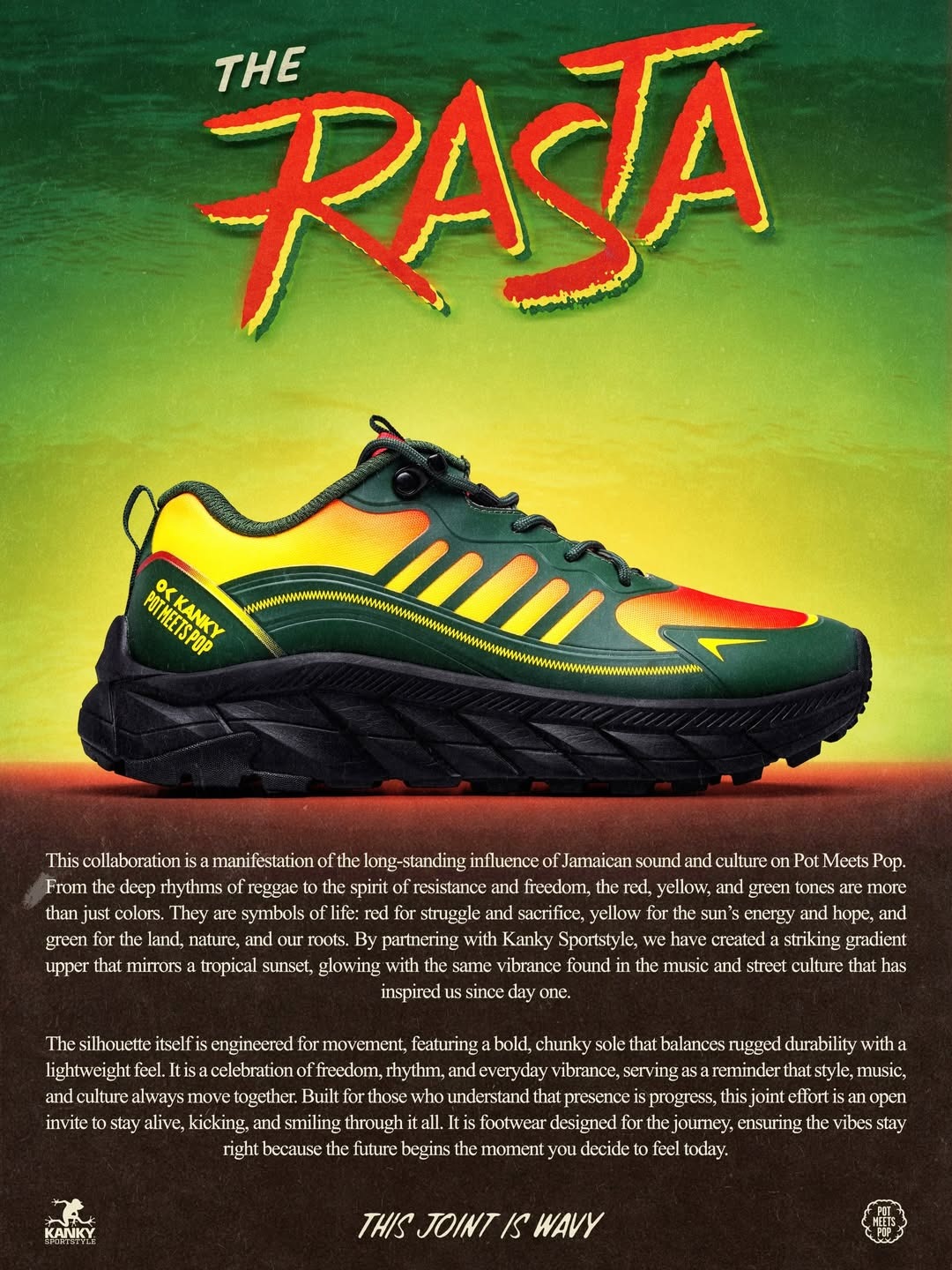 Kanky Sportstyle x PMP - EXC 02 The Rasta