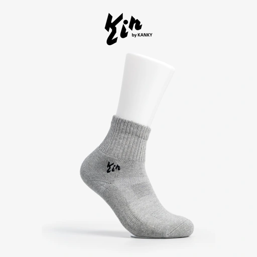 Image of Unisex Everyday KIN MIDFORM SOCKS Special Cushion Ankle Socks (1 Pairs)
