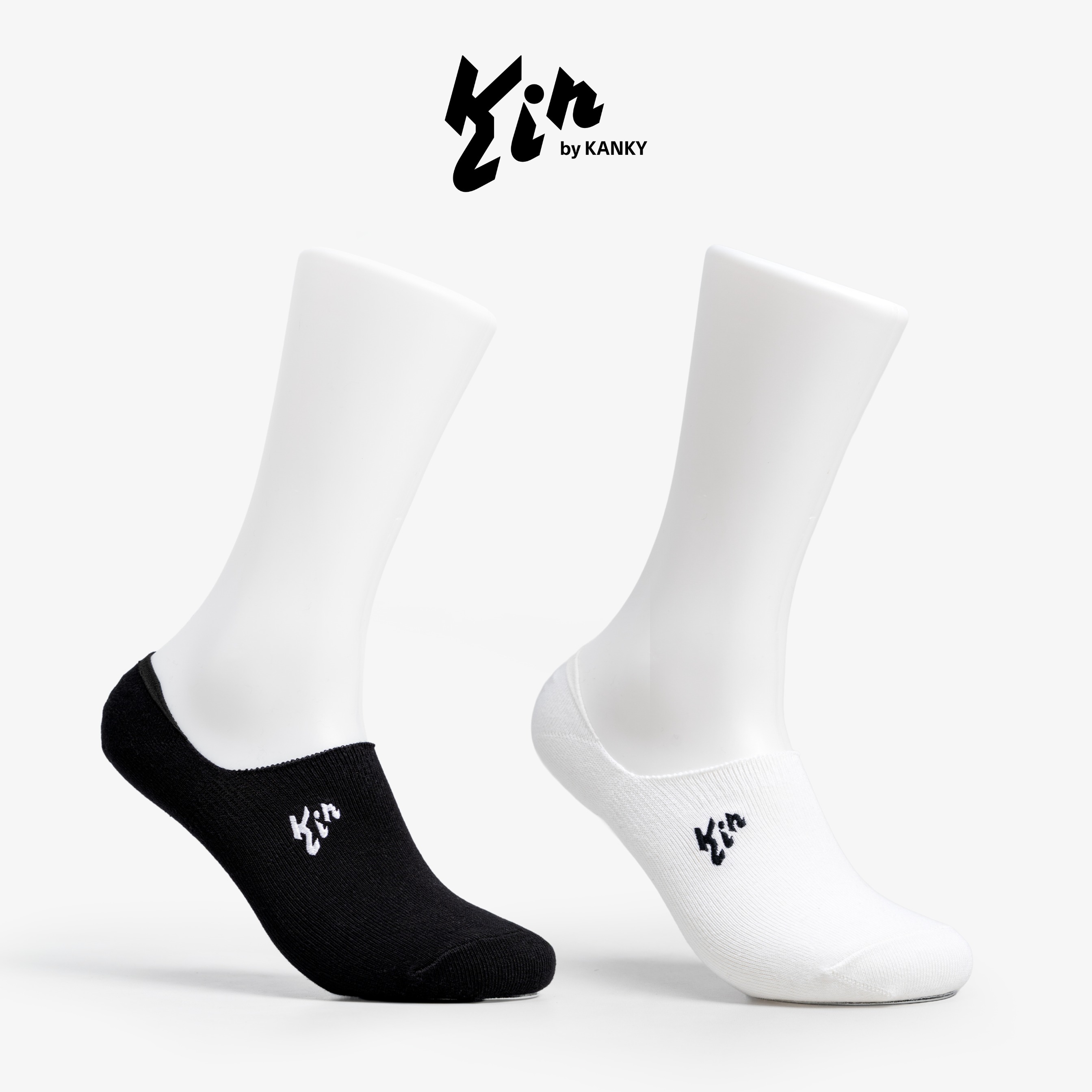 Unisex Everyday KIN LOWLINE SOCKS Special Cushion Low Invisible Socks (1 Pairs)