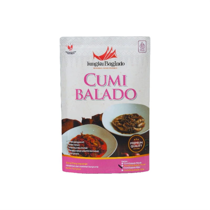 Cumi Balado Instan - Makanan Siap Saji - Makanan Instan - Tungku Bagindo