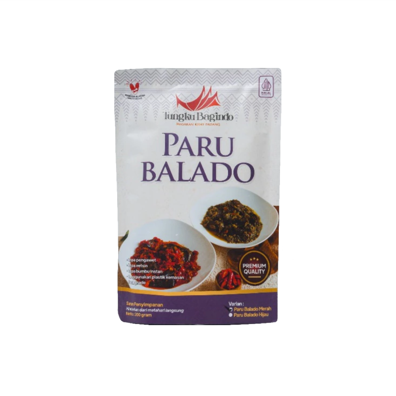 Paru Balado Instan - Makanan Siap Saji - Makanan Instan - Tungku Bagindo