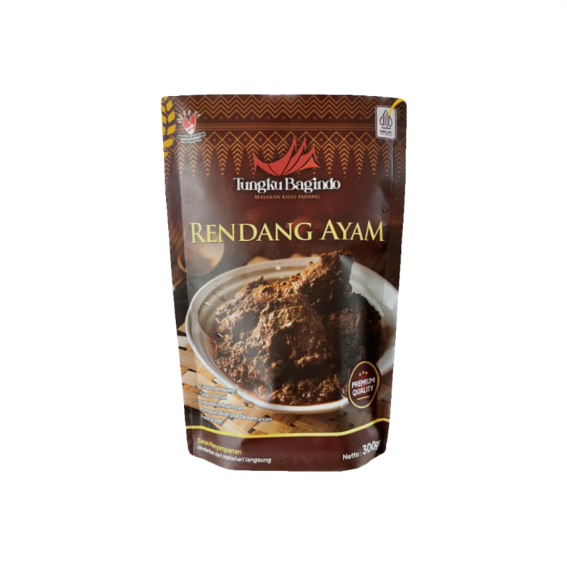 Rendang Ayam Instan - Makanan Siap Saji - Makanan Instan - Tungku Bagindo