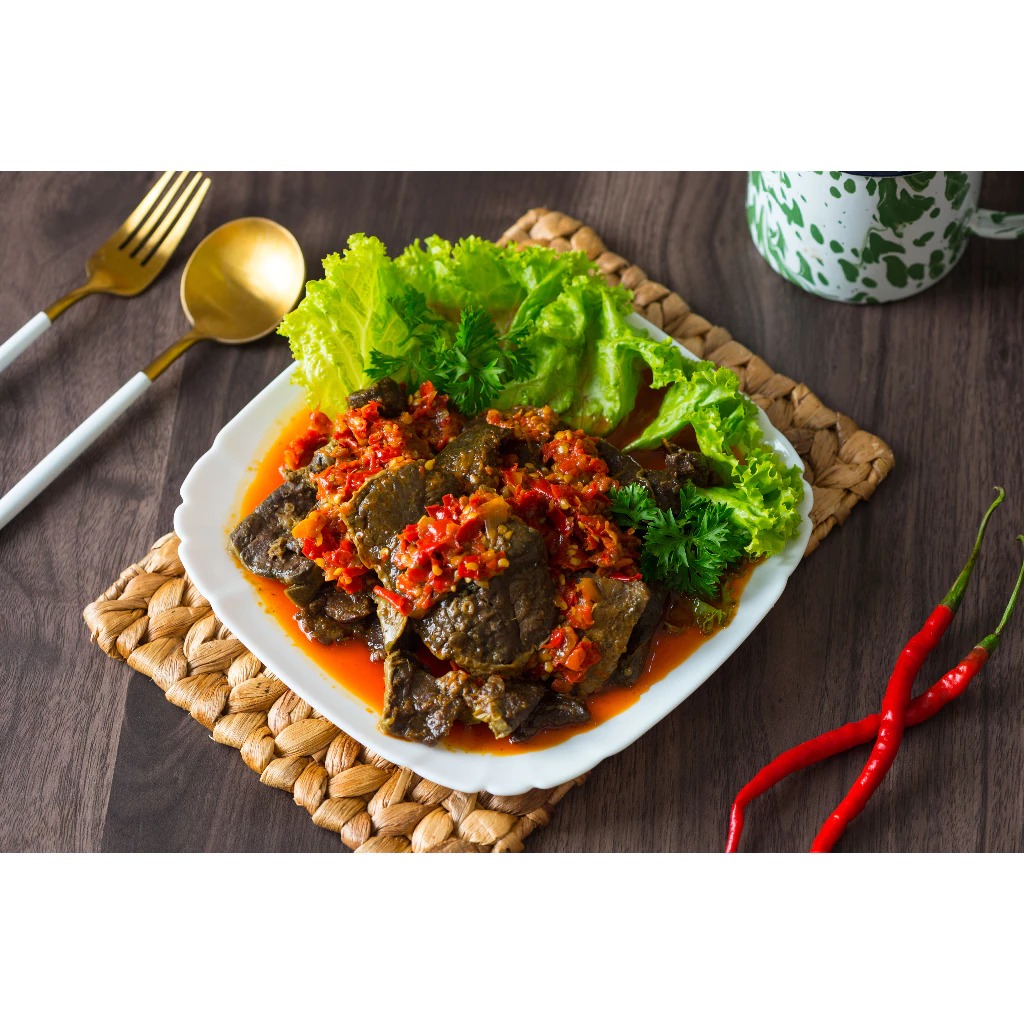 Paru Balado Instan - Makanan Siap Saji - Makanan Instan - Tungku Bagindo