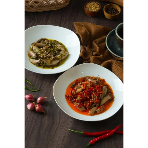 Image of Cumi Balado Pete Instan - Makanan Siap Saji - Makanan Instan - Tungku Bagindo