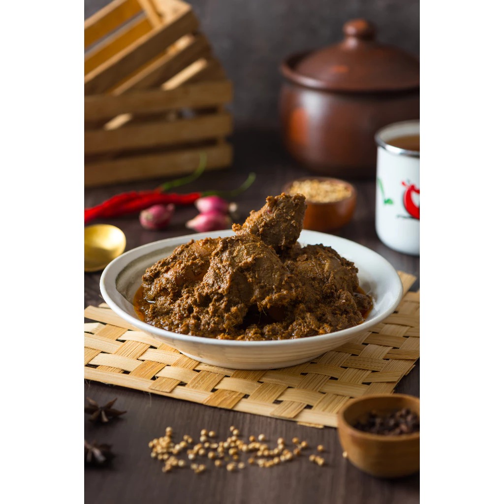 Rendang Ayam Instan - Makanan Siap Saji - Makanan Instan - Tungku Bagindo