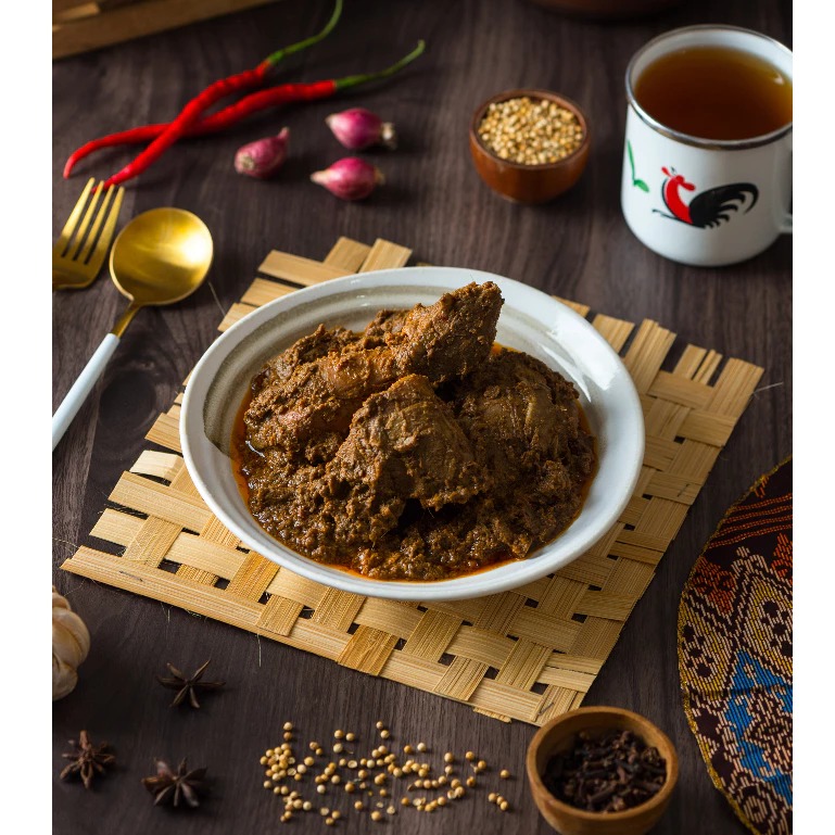 Rendang Ayam Instan - Makanan Siap Saji - Makanan Instan - Tungku Bagindo