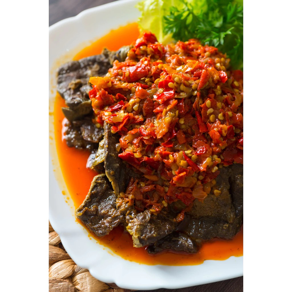 Paru Balado Instan - Makanan Siap Saji - Makanan Instan - Tungku Bagindo