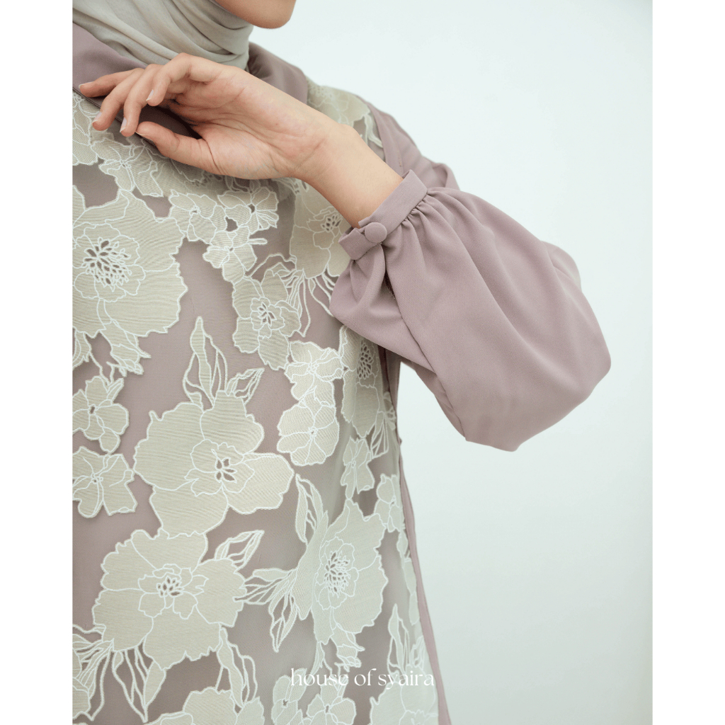 House of Syaira - Timeless Taste: Apron Collection - Elegance Brown