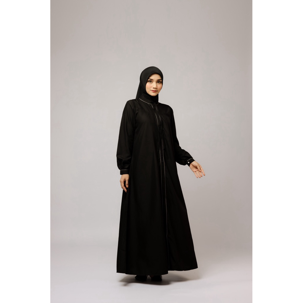 House of Syaira Widuri Dress - Dress Wanita Katun Premium Elegan Lengan Panjang