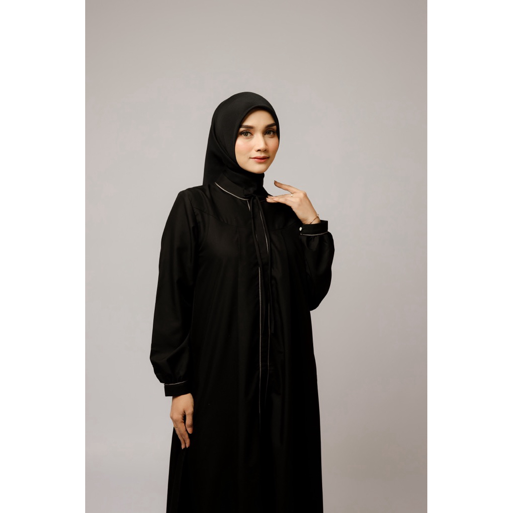 House of Syaira Widuri Dress - Dress Wanita Katun Premium Elegan Lengan Panjang