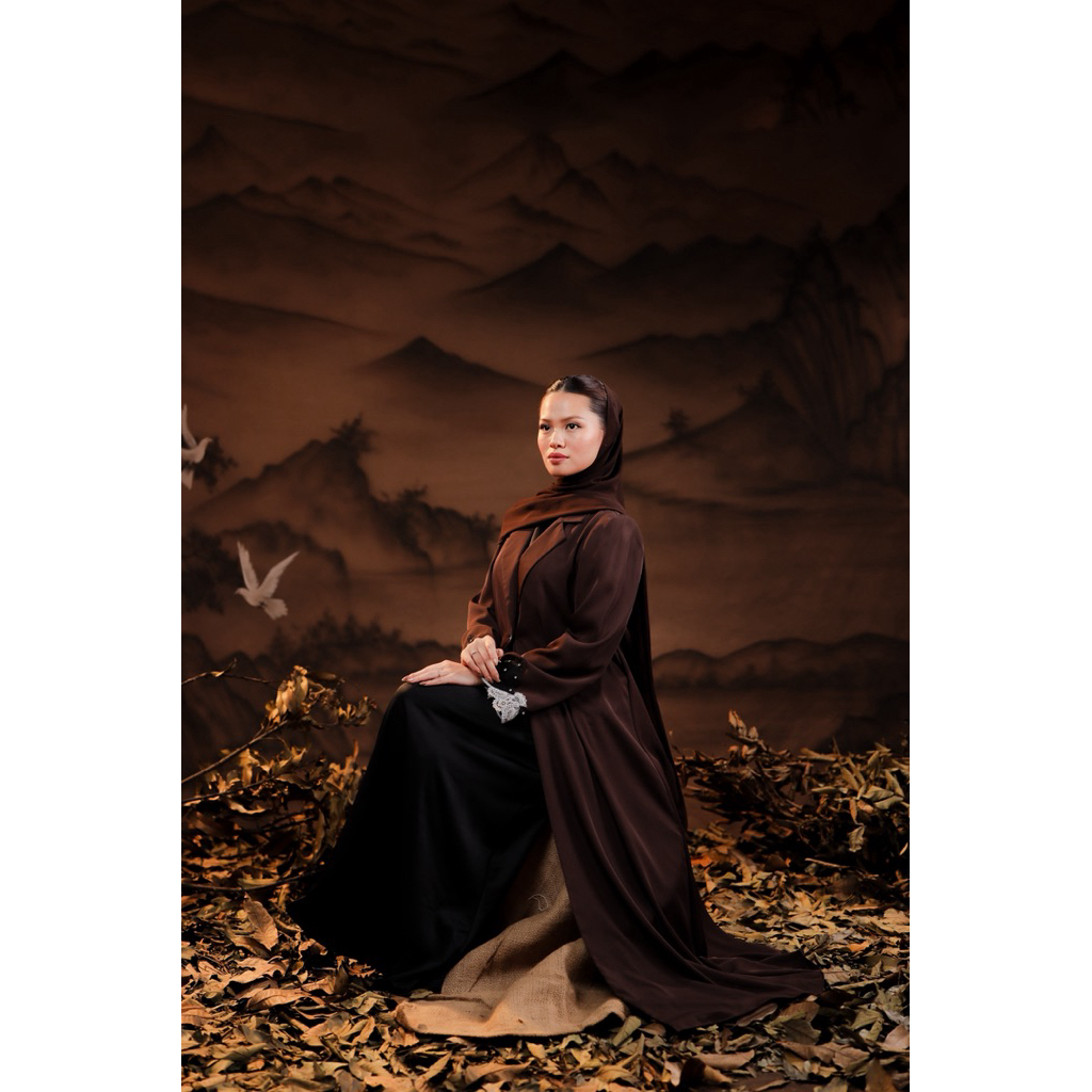 House of Syaira Taqira Blazer - Blazer Wanita Silk Premium Renda Payet Elegan