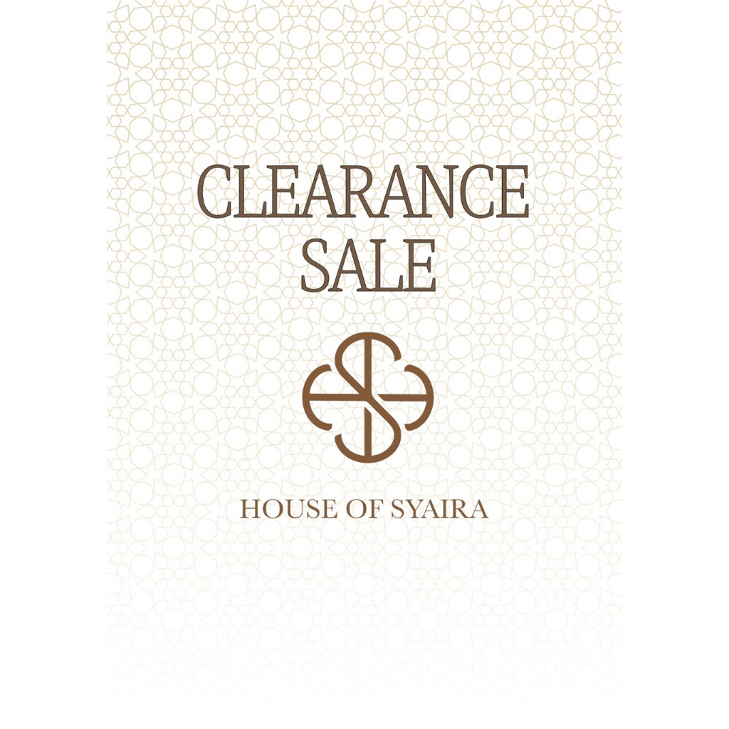 House of Syaira Clearance Sale - Koleksi Dress Outer Blouse Wanita Limited Stock 1