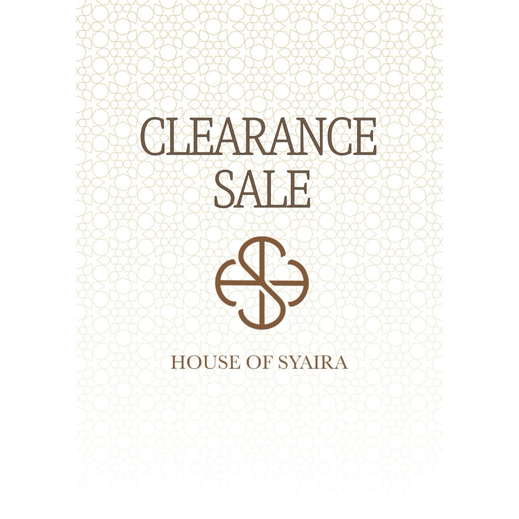House of Syaira Clearance Sale - Koleksi Dress Outer Blouse Wanita Limited Stock 2