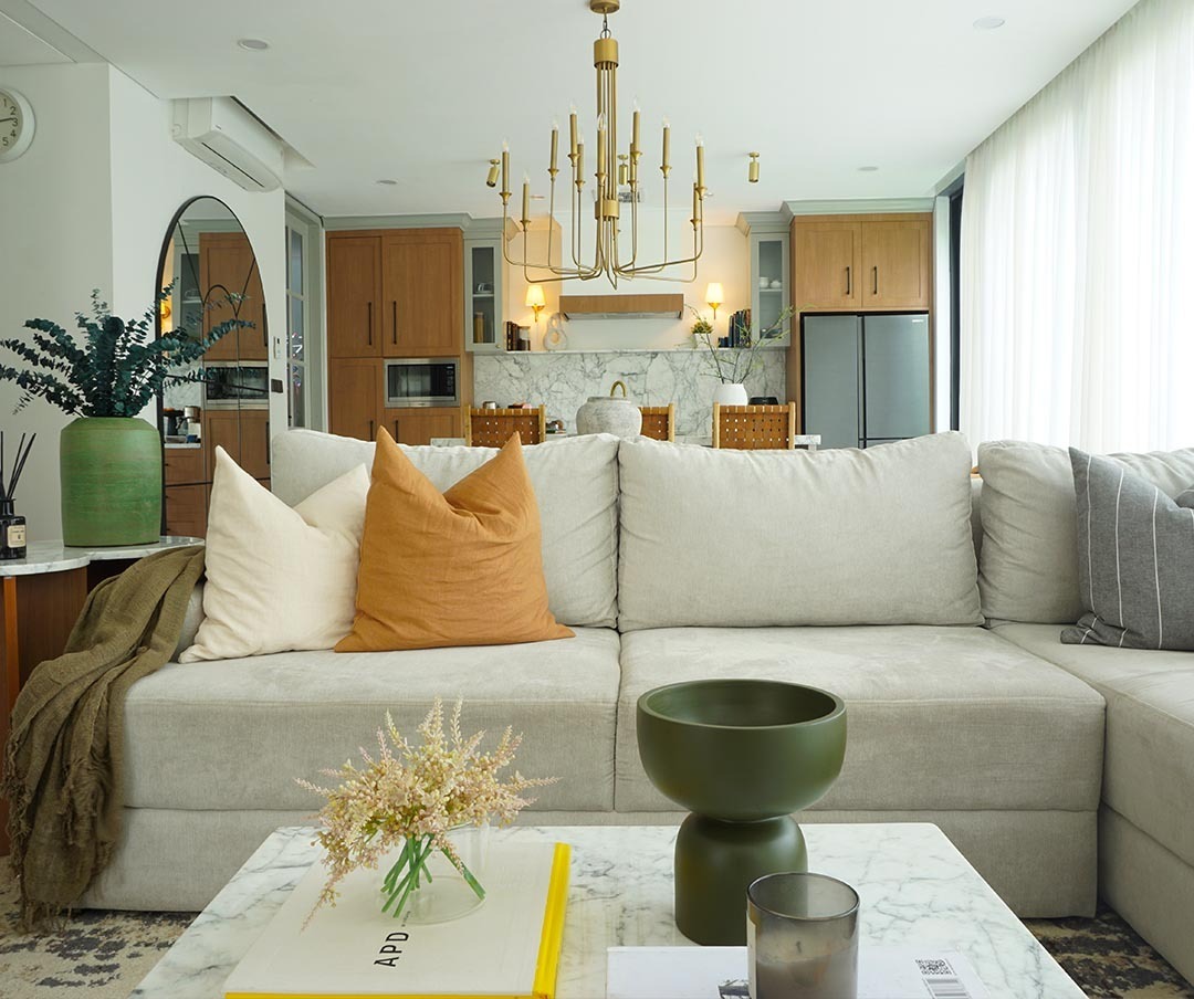 Sofa L 4 Seater By Alfa Home Decor
