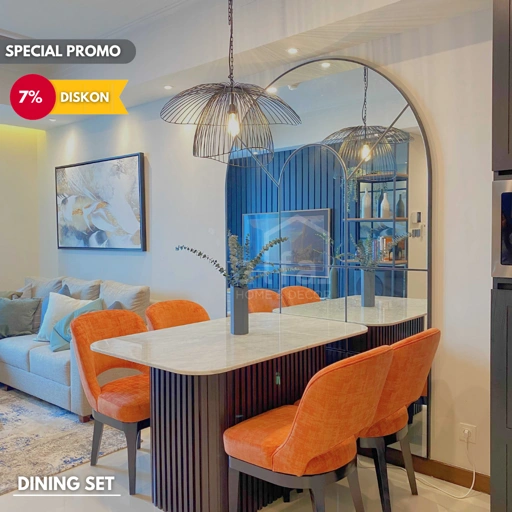 Image of Dining Set Marble